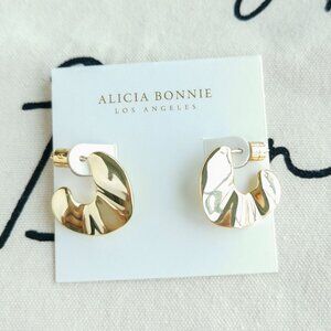 Alicia Bonnie Earrings - Muse - Gold